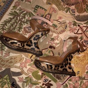 Stuart Weitzman Calf Hair Sandal!